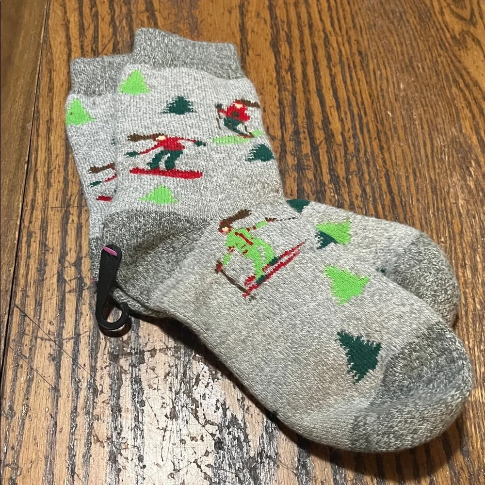 Columbia ski print socks